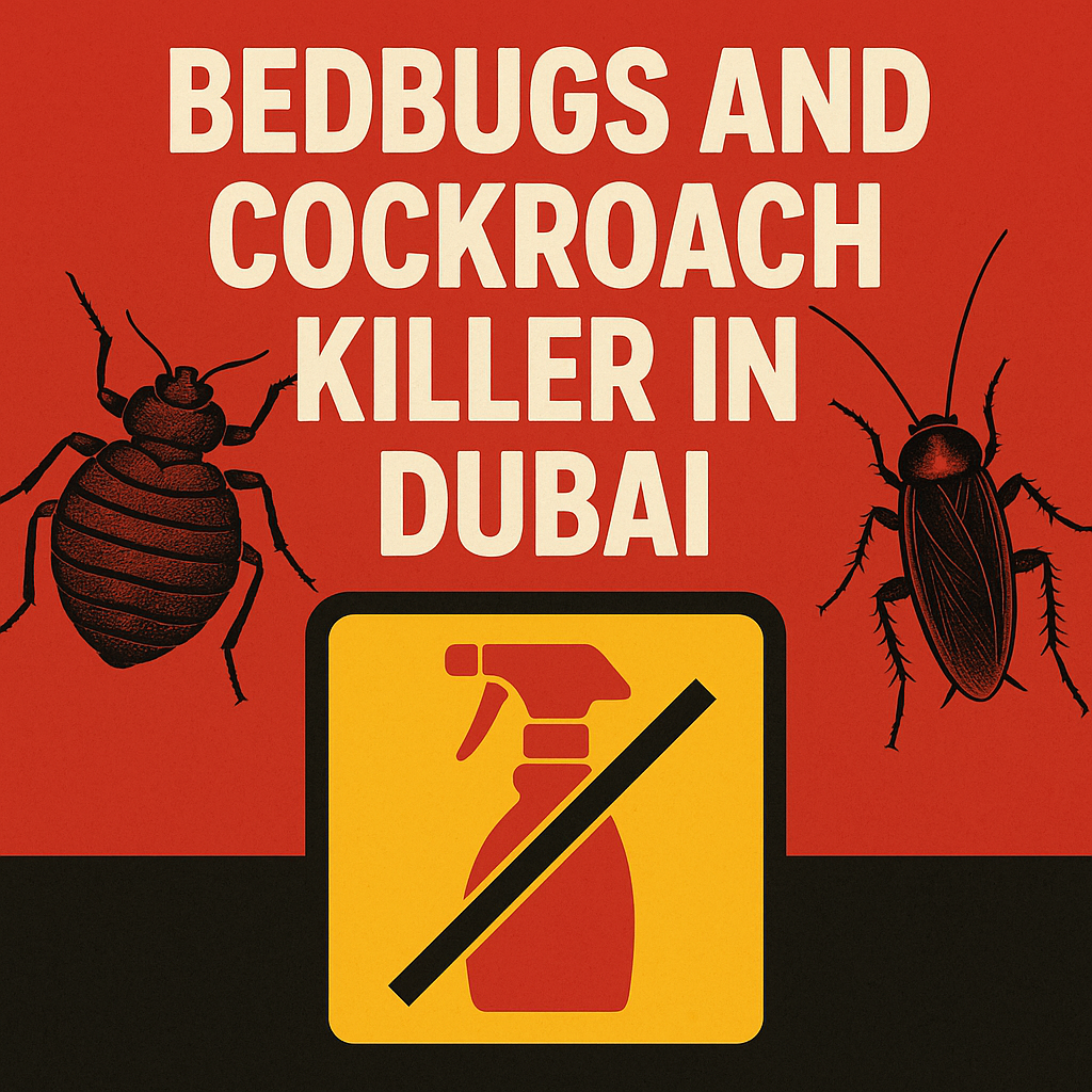 Bedbugs and Cockroach killer in Dubai