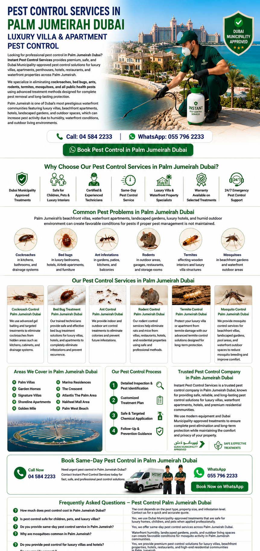 Pest control services in Palm Jumeirah dubai
