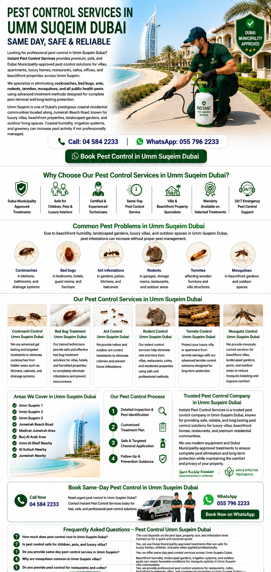 Pest control services in Umm Suqeim